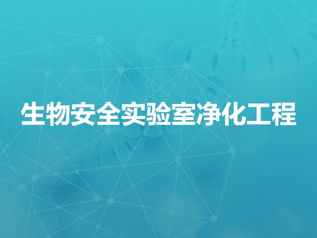 生物安全實驗室凈化工程